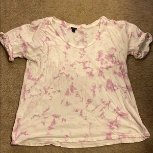 J Crew tie dye tshirt